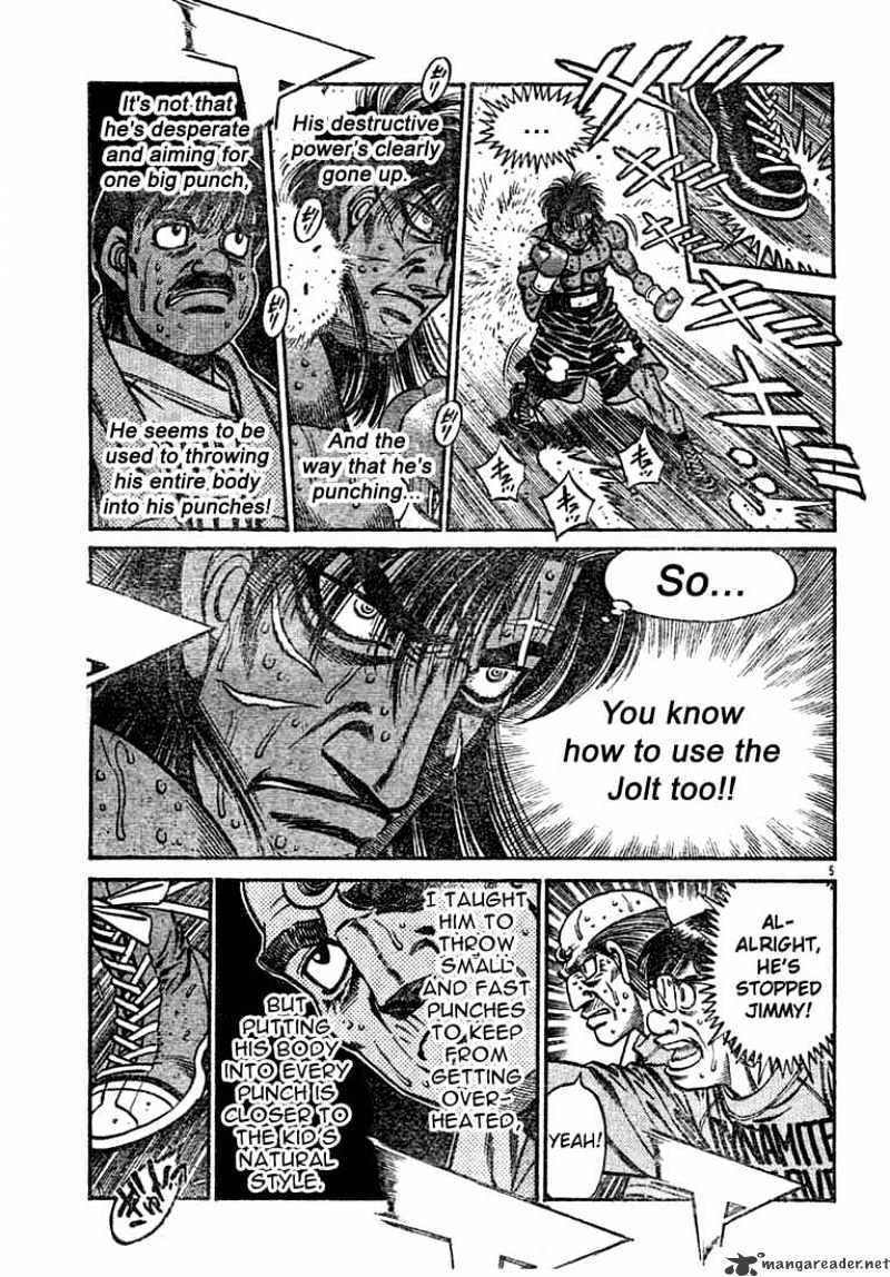 Hajime no Ippo: Fighting Spirit, Chapter 736 image 05